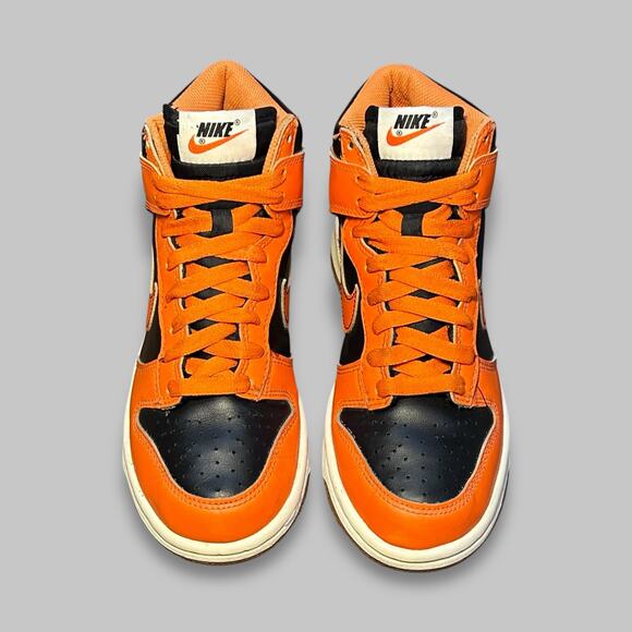 Nike Dunk High Retro SE “Syracuse” Orange/Black Youth Sneakers - Size 4.5Y - Picture 3 of 8
